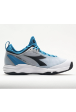 Diadora Diadora Speed Blushield Fly 3+ Men's Shoes (White/Black/Blue Jewel)
