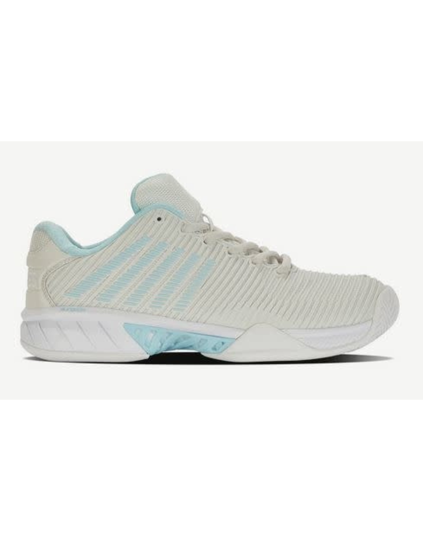 K-Swiss K-Swiss Women's Hypercourt Express 2 GRAY/WHT/BLUEGLW Tennis Shoe