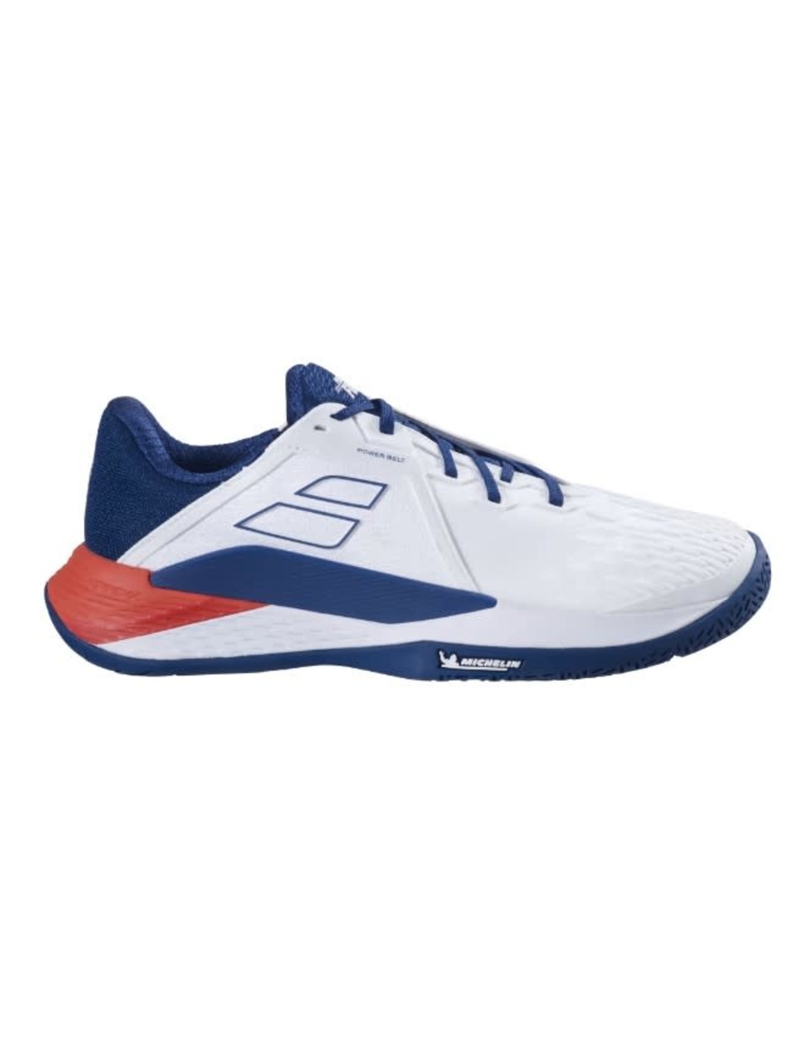 Babolat Babolat Men's Propulse Fury 3 AC (White/Estate Blue) Tennis Shoe