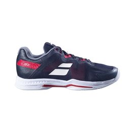 Babolat Babolat Men's SFX3 All Court (Black/Poppy Red) Tennis Shoe