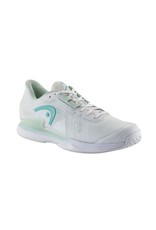 Head Head Women's Sprint Pro 3.5 (White/Aqua) Tennis Shoe