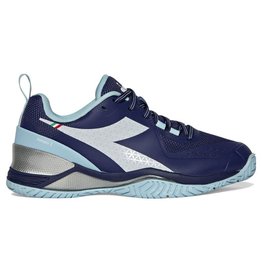 Diadora Diadora Women's Blushield Torneo 2 (Blueprint/White/BrightBabyBlue) Tennis Shoe