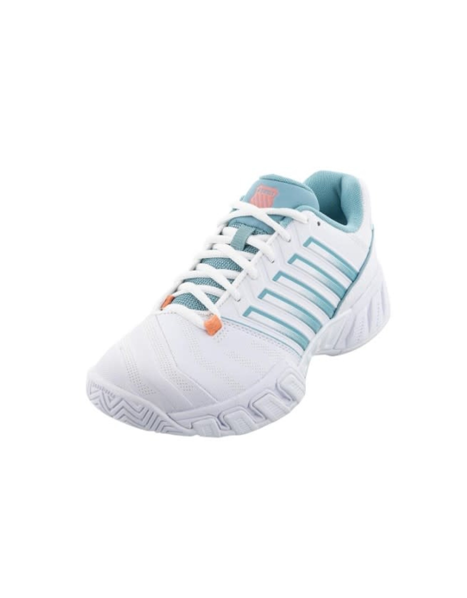 K-Swiss K-Swiss Women's Bigshot Light 4 (Wht/Nile/Dsertflwr) Tennis Shoe