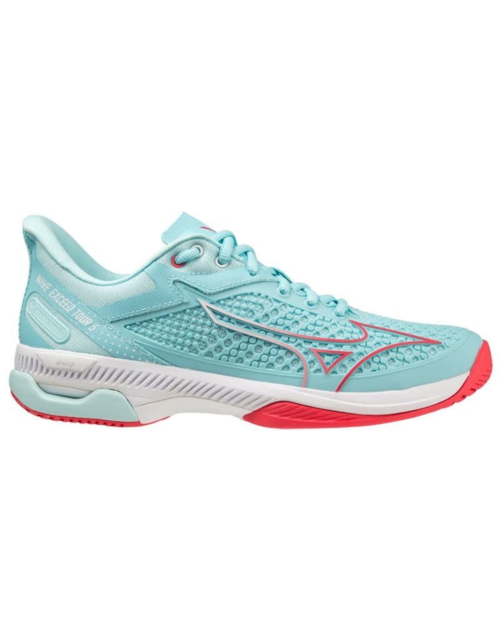 Oorlogsschip Verouderd Empirisch Mizuno Women's Wave Exceed Tour 5 (Turquoise/Pink) AC Shoe - ProAm Tennis