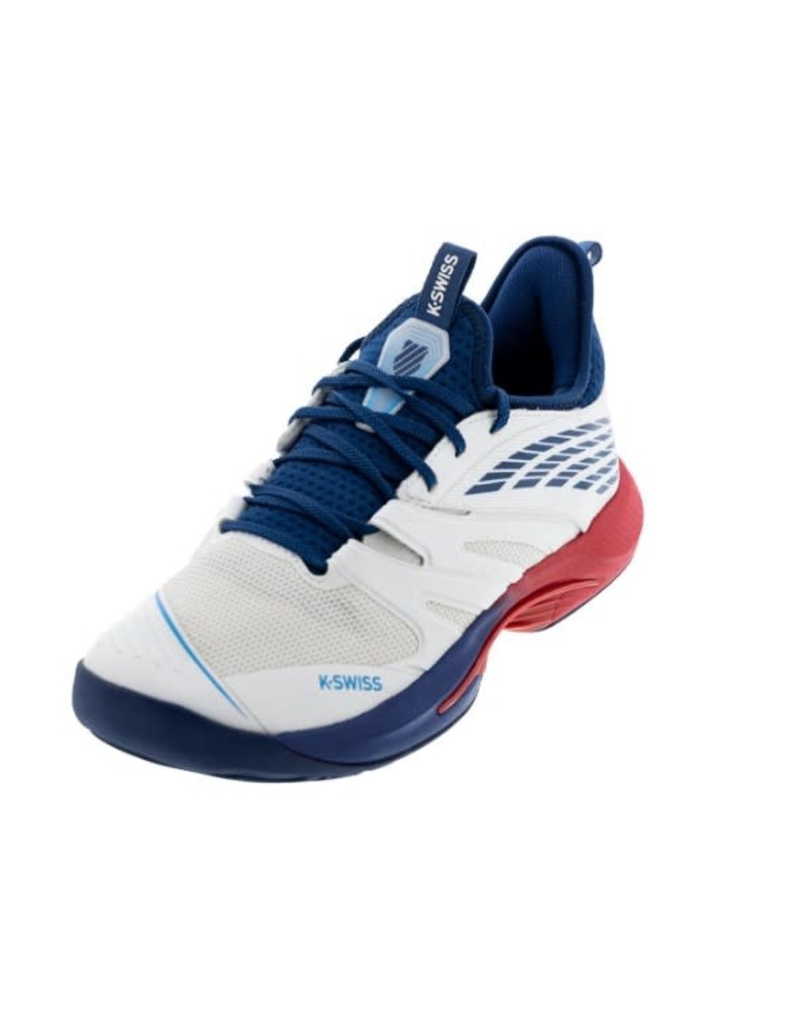 K-Swiss K-Swiss Men's Speet Trac (Blanc/Opal/Lollipop) Tennis Shoe