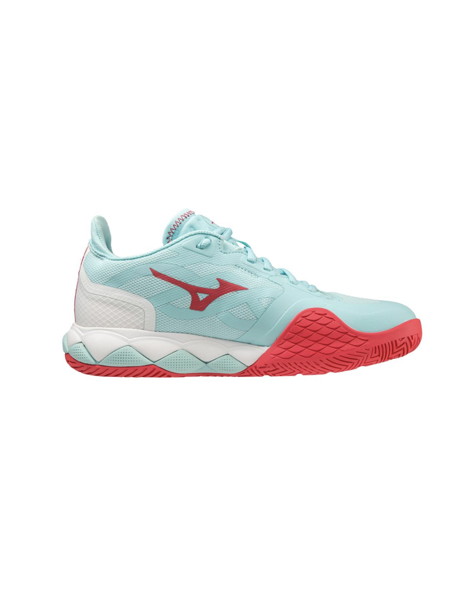 Mizuno Mizuno Women's Wave Enforce Tour (Turquoise/Paradise Pink) Tennis Shoes