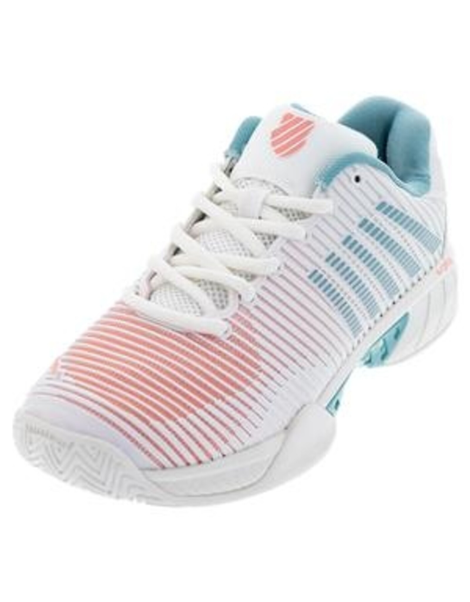 K-Swiss K-Swiss Women's Hypercourt Express 2 (Blnc/Nle/Dsrtfl) Tennis Shoe