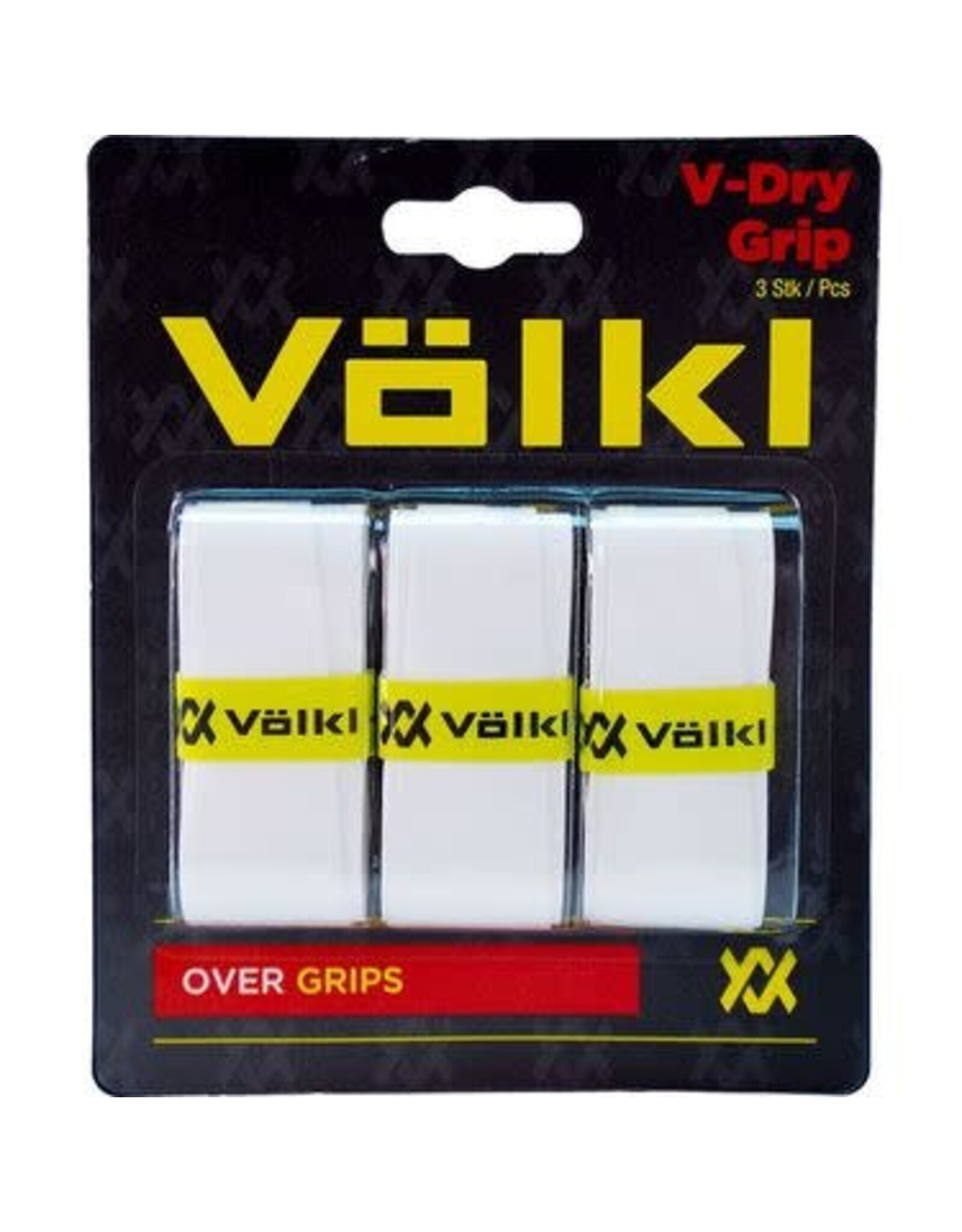 Volkl V-Dry Grip (3 pack) White