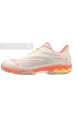 Mizuno Mizuno Women's Wave Exceed Light 2AC (Snow White-Fusion Coral) Tennis Shoe