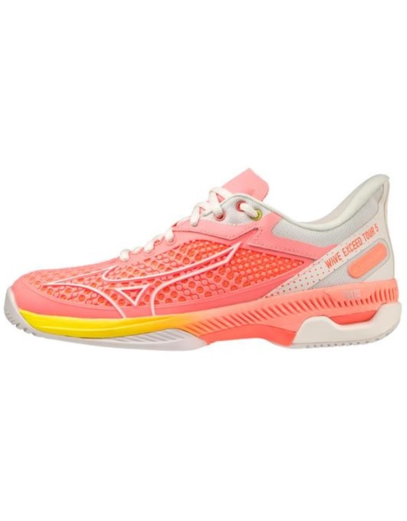 Mizuno Mizuno Wave Exceed Tour 5 AC Women’s (Candy Coral-Snow White) Tennis Shoe