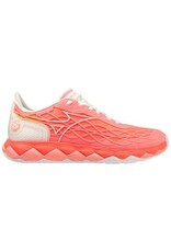 Mizuno MIzuno Women's Wave Enforce Tour AC (Candy Coral/Snow White) Tennis Shoes