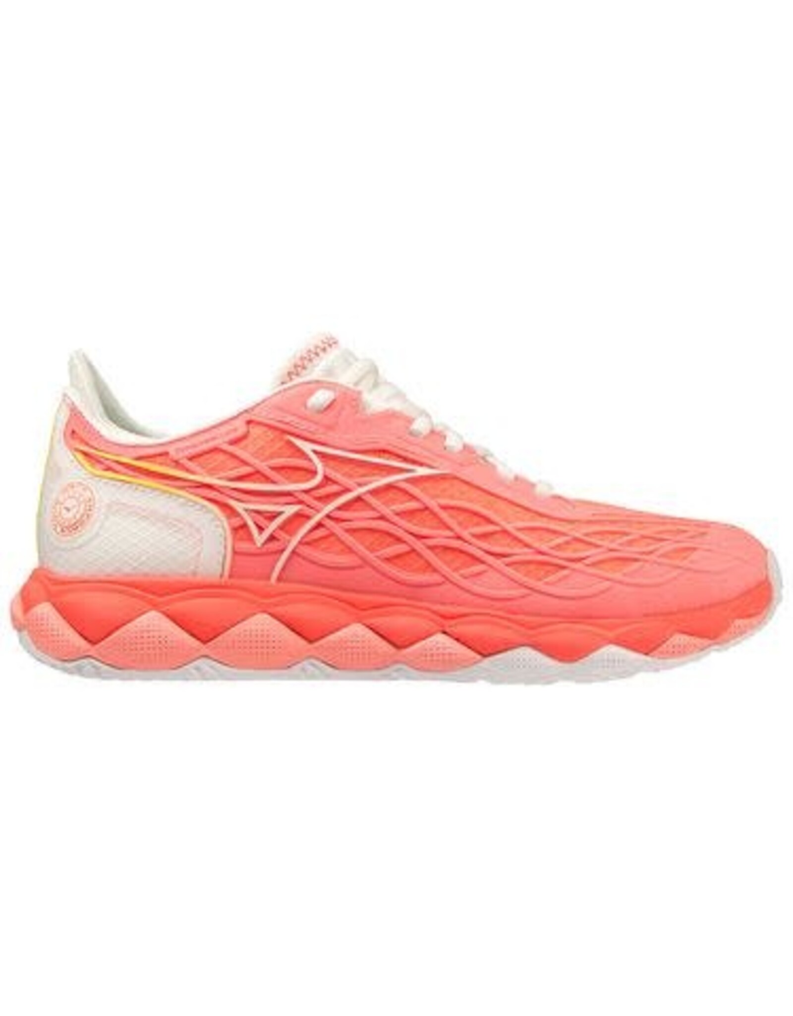 Mizuno MIzuno Women's Wave Enforce Tour AC (Candy Coral/Snow White) Tennis Shoes