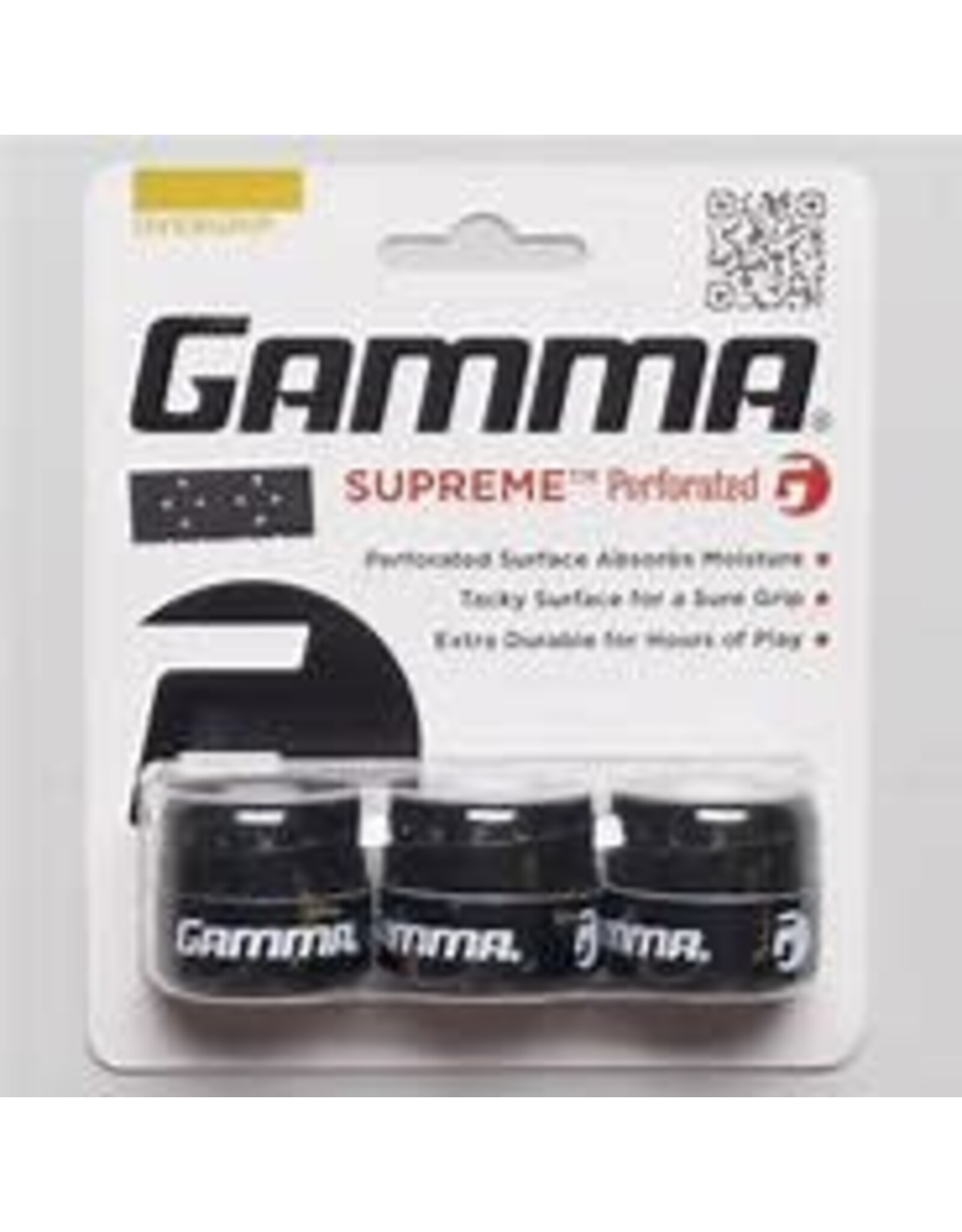 Gamma Gamma Supreme Overgrip Black