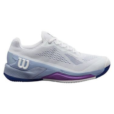 Wilson Women's Rush Pro 4.0 W (White/Eventide/Royal Lilac) Tennis