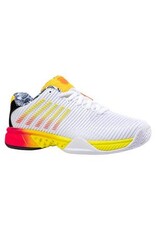 K-Swiss K-Swiss Women's Hypercourt Express 2XLIL (Wht/Blk/Neon-Yllw) Tennis Shoe