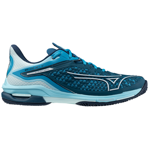 Mizuno Men's Wave Exceed Tour 6 AC (Moroccan Blue/Wht