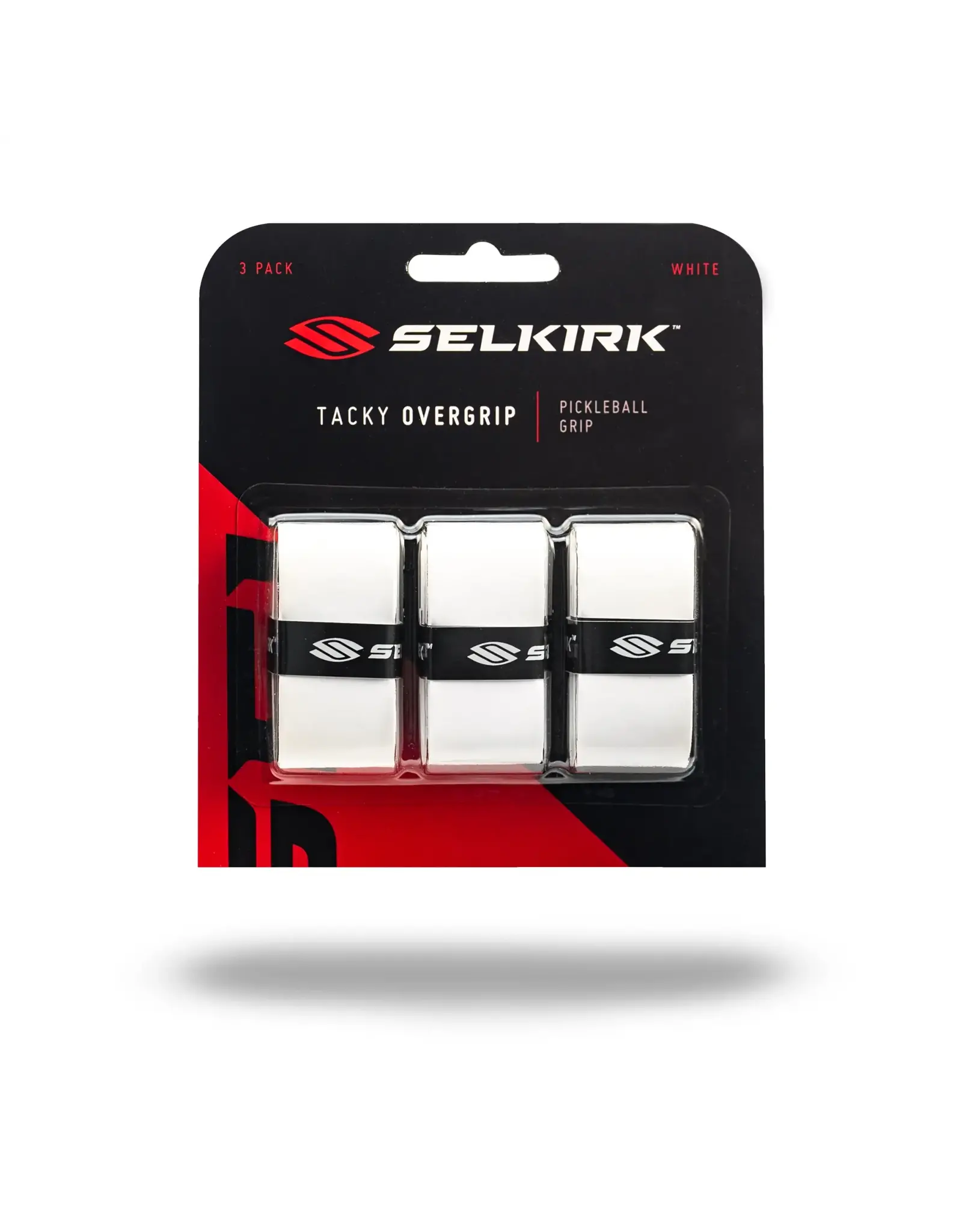 Selkirk Selkirk 3 Pack Tacky Pickleball Overgrip White