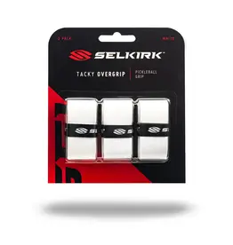 Selkirk Selkirk 3 Pack Tacky Pickleball Overgrip White