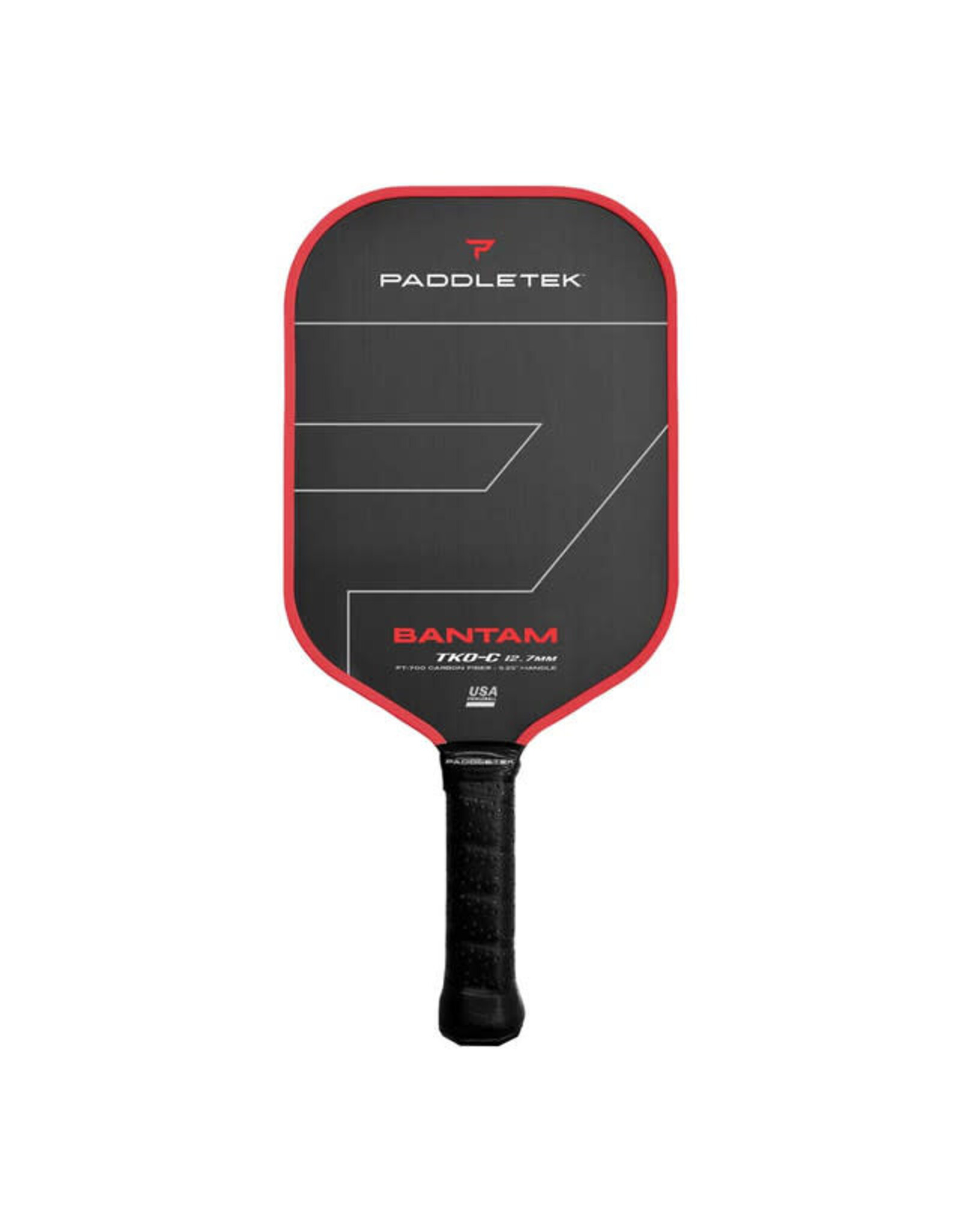 Paddletek Paddletek Bantam TKO-C 12.7mm Red Pickleball Paddle
