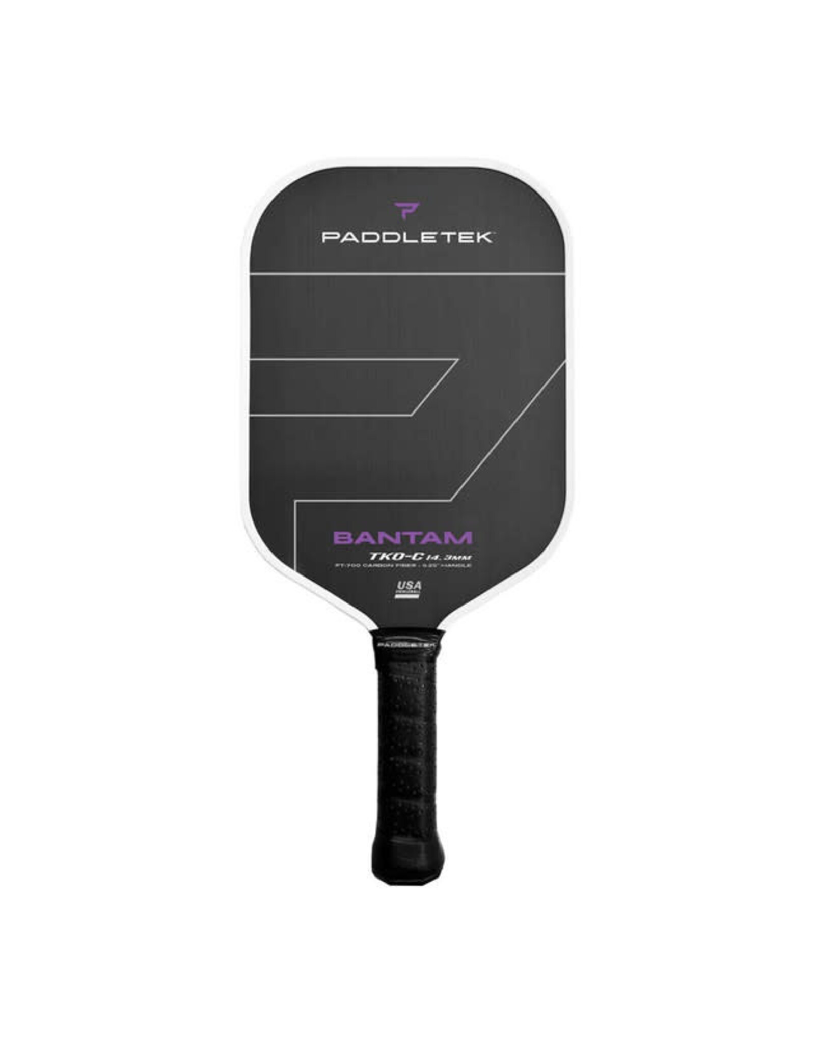 Paddletek Paddletek Bantam TKO-C 14.3 mm Purple Pickleball Paddle