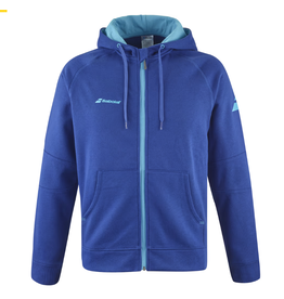 Babolat Babolat Men's Exercise Hood Jacket (Sodalite Blue)