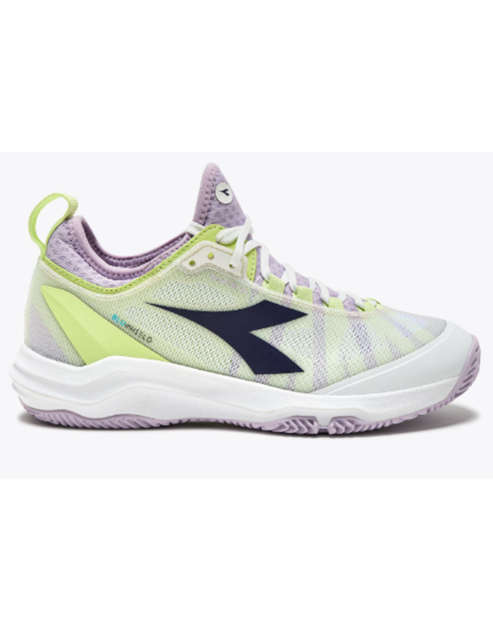 Diadora Diadora Women's Speed Blushield Fly 4 + W Clay (WHT/ASTRAL AURA) Tennis Shoe