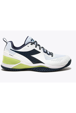 Diadora Diadora Men's  Blushield Torneo 2 AG (WHT/PAGEANT B) Tennis Shoe