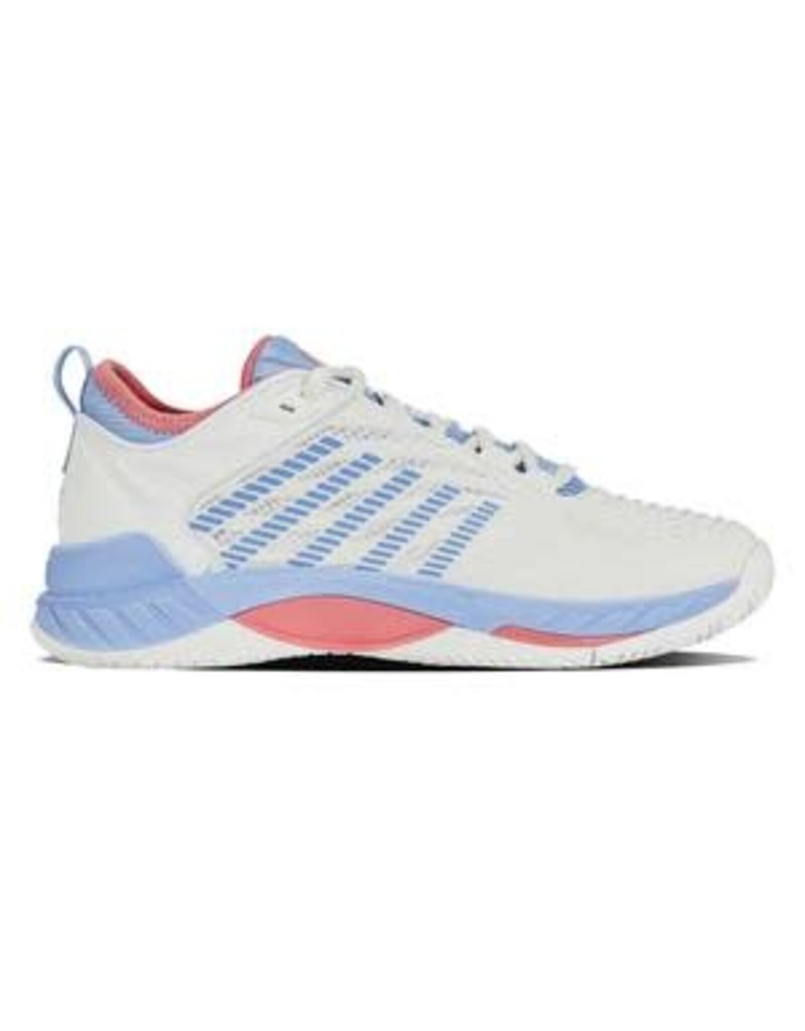 K-Swiss K-Swiss Women's Hypercourt Supreme (Wh/Opn/Strwb) Tennis Shoe