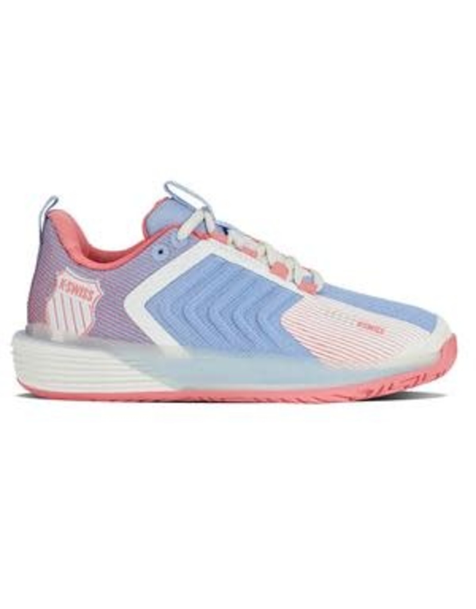 K-Swiss K-Swiss Women's Ultrashot 3 (Wh/Opna/Strw) Tennis Shoe