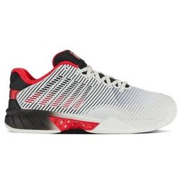 K-Swiss K-Swiss Men's Hypercourt Express 2(Wht/Strlimo/Red) Tennis Shoe