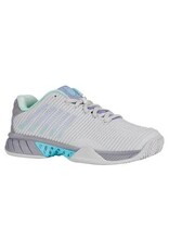 K-Swiss K-Swiss Women's Hypercourt Express 2 ( Cloud/Gry/Purp) Tennis Shoe K-Swiss K-Swiss Women's Hypercourt Express 2 ( Cloud/Gry/Purp) Tennis Shoe