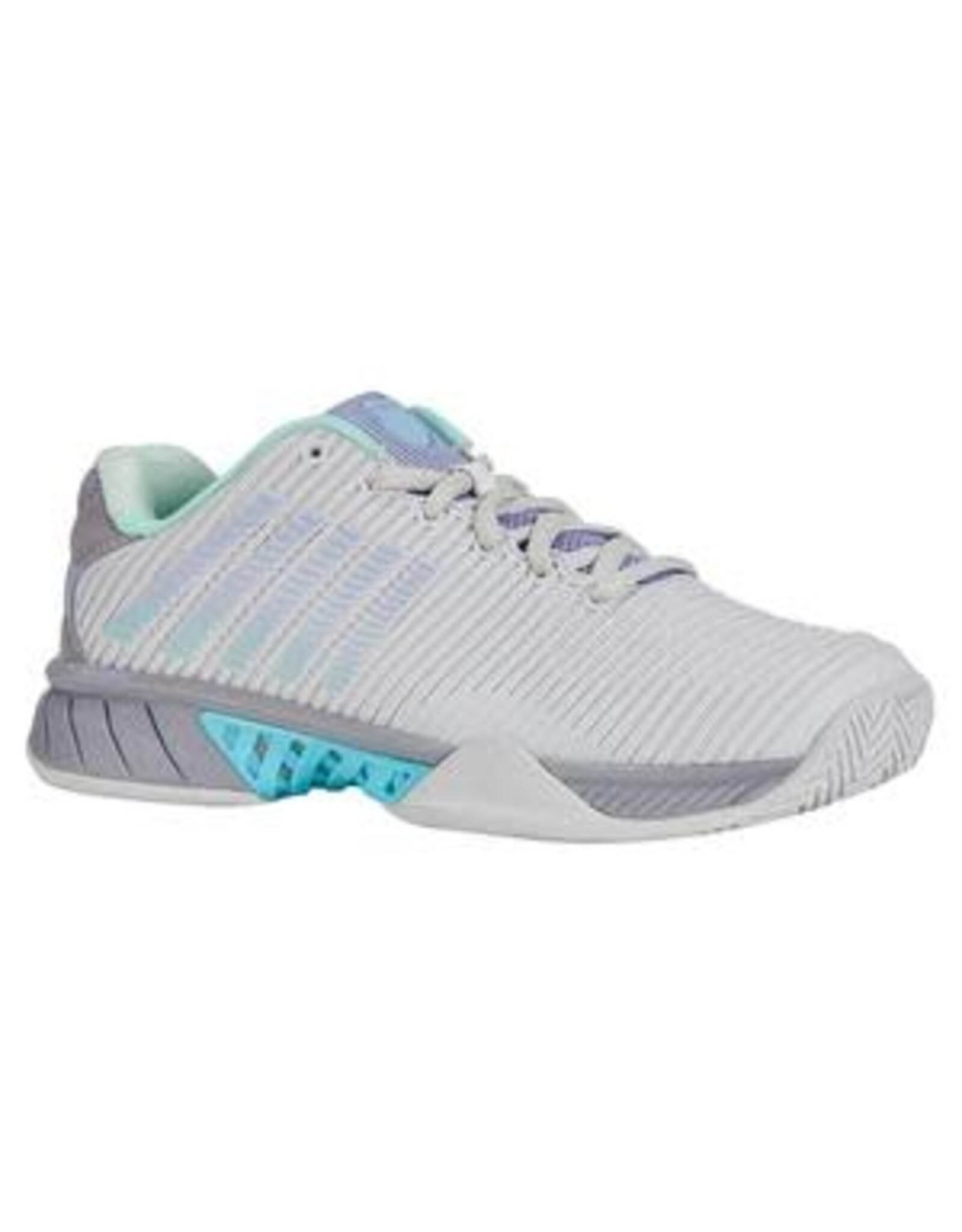 K-Swiss K-Swiss Women's Hypercourt Express 2 ( Cloud/Gry/Purp) Tennis Shoe
