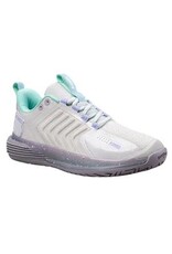 K-Swiss K-Swiss Women's Ultrashot 3 (Cloud/Gry/Purp) Tennis Shoe