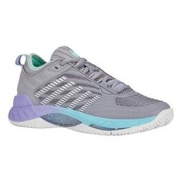 K-Swiss K-Swiss Women's Hypercourt Supreme 2 (Gray/Cloud/Purp) Tennis Shoe