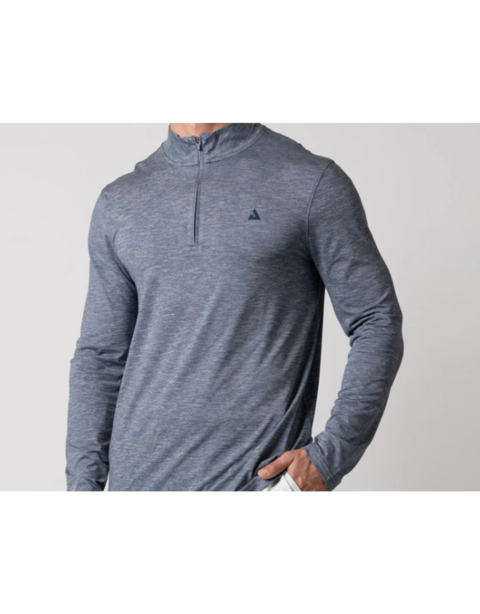 Joola Joola Men's Quarter Zip Pullover (Navy Hthr)