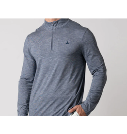 Joola Joola Men's Quarter Zip Pullover (Navy Hthr)