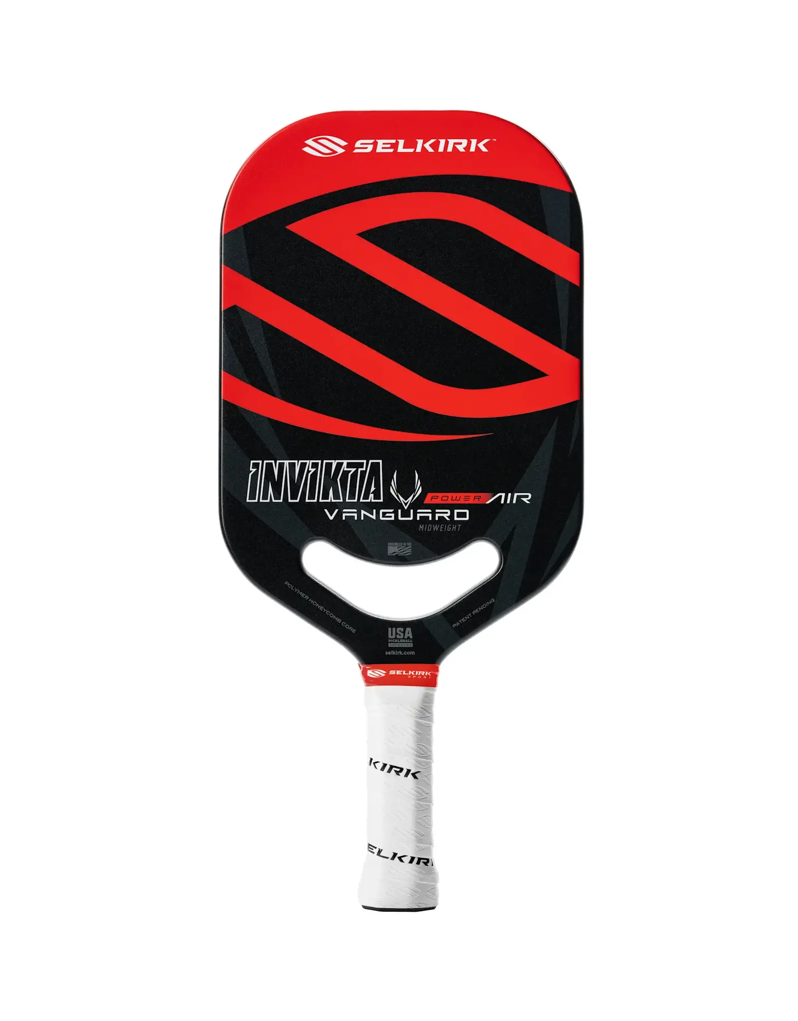 Selkirk Selkirk Vanguard Power Air INVIKTA Midweight (Red) Pickleball Paddle