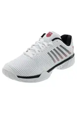 K-Swiss K-Swiss Men's Hypercourt Express 2 (Wht/Blk/Mars Red) Tennis Shoe