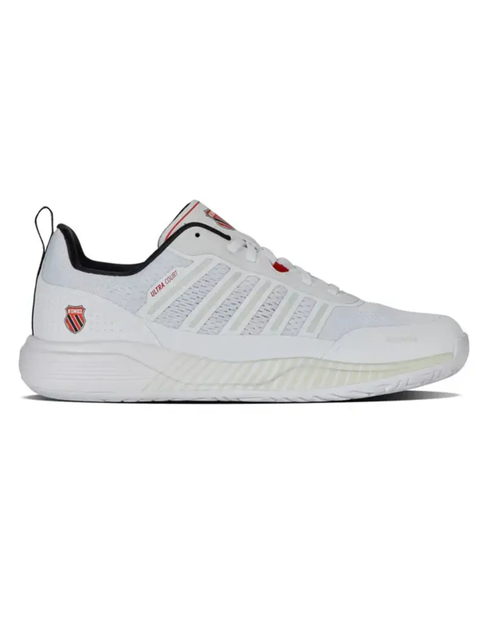 K-Swiss K-Swiss Men's Ultra Court (Wht/Blk/Mars Red) Pickleball Shoe