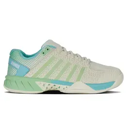 K-Swiss K-Swiss Women's ExpresLight Pickleball (Egret/Patina Grn) Pickleball Shoe
