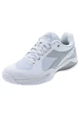 Diadora Diadora Men's Blushield Torneo 3 W AG (Wht/Silver) Tennis Shoe