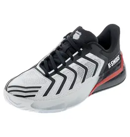 K-Swiss K-Swiss Men's Ultra Shot 4 (Wht/Blk/ Mars Red) Tennis Shoe