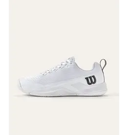 Wilson Wilson Men's Rush Pro 4.5 Wide Toe Box (Wht/Wht/Blk) Pickleball Shoe