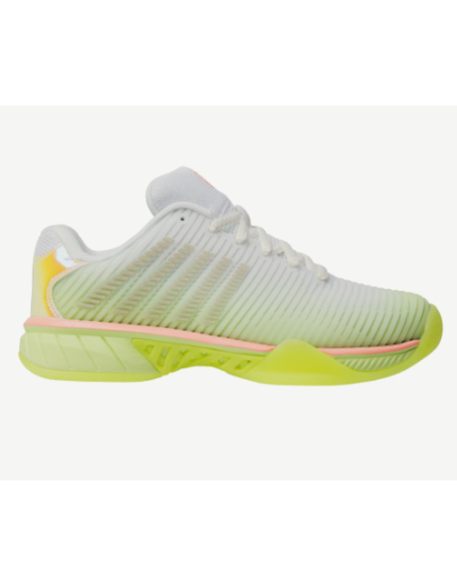 K-Swiss K-Swiss Women's Hypercourt Express 2 XLIL (WHT/LMN FRST/BE) Tennis Shoe