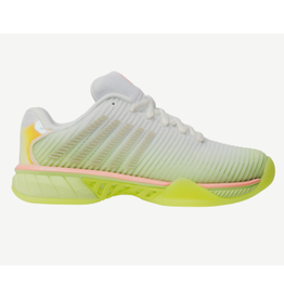 K-Swiss K-Swiss Women's Hypercourt Express 2 XLIL (WHT/LMN FRST/BE) Tennis Shoe