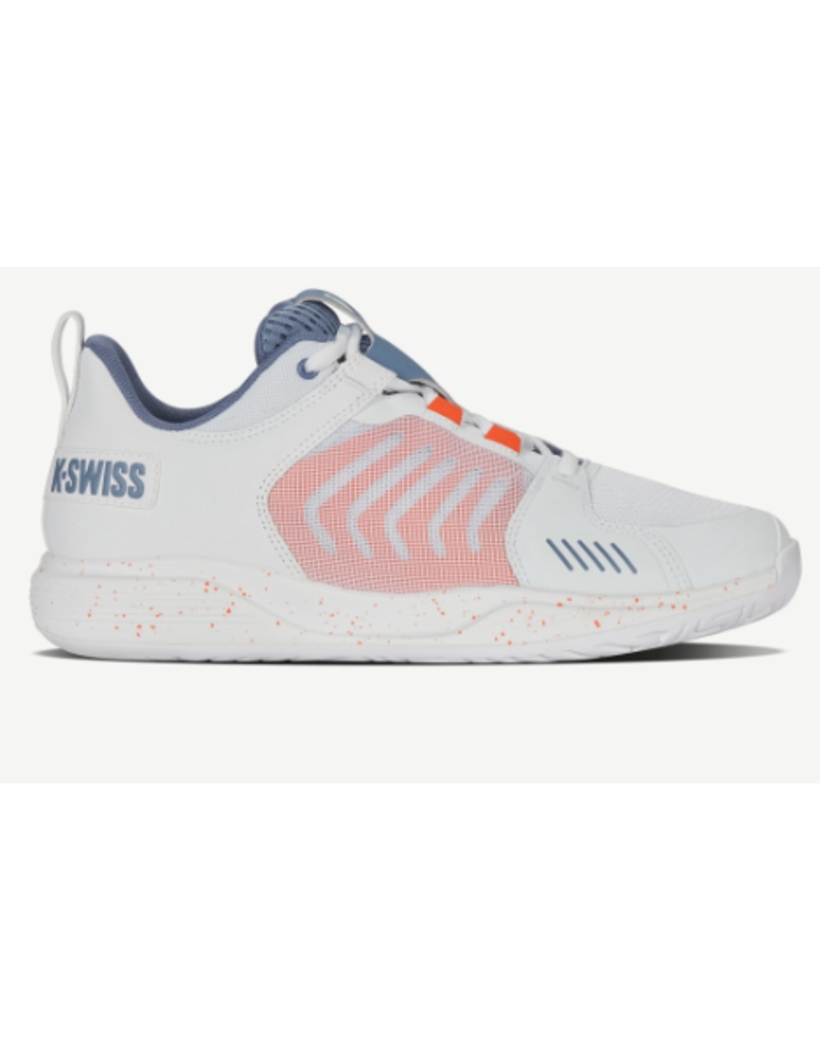 K-Swiss Men's Ultrashot Team (Wht/Infnt/Scr Ibs) Tennis Shoe