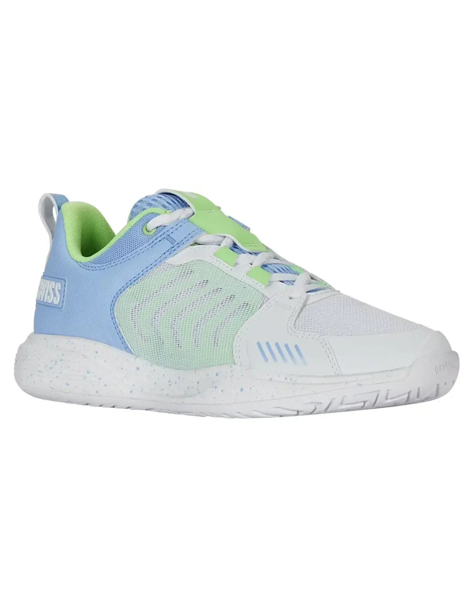 K-Swiss K-Swiss Women's Ultra Team (WHT/DTCHCNL/PRDSGRN) Tennis Shoe