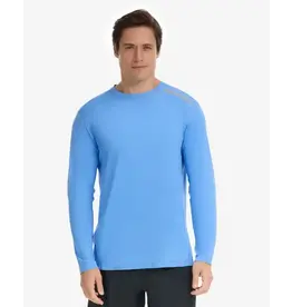 Bloq UV BloqUV Men's Long Sleeve Crew Indigo
