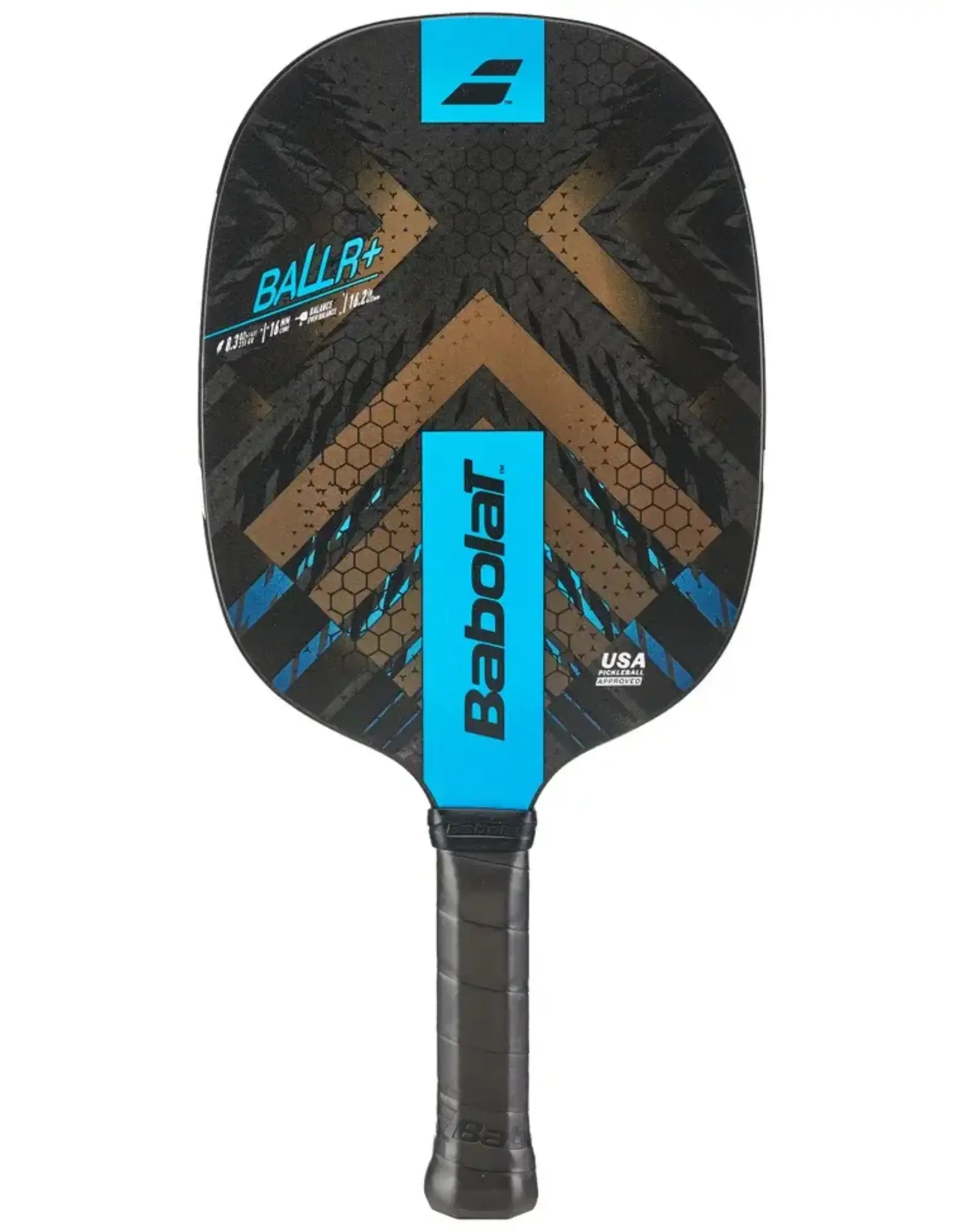 Babolat Babolat BALLR+ 2025 (Blk/Blue) Pickleball Paddle