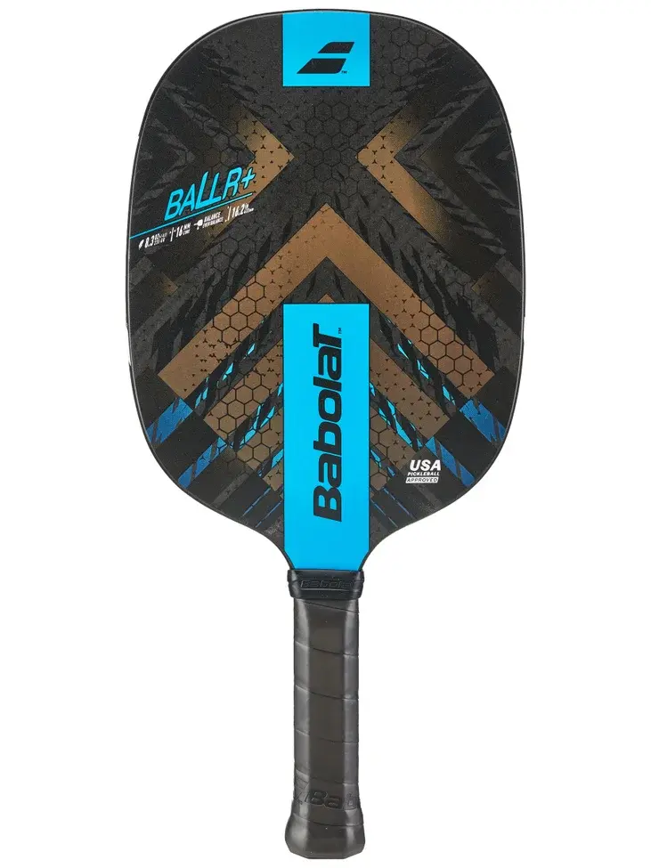 Babolat BALLR+ 2025 (Blk/Blue) Pickleball Paddle - ProAm Tennis